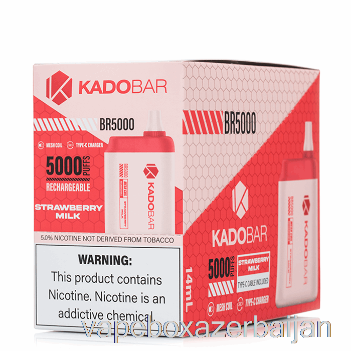 Vape Baku [5-Pack] Kado Bar BR5000 Disposable